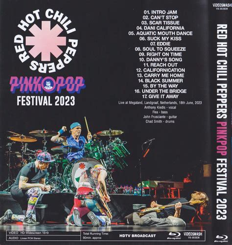 red hot chili peppers live pinkpop 2023